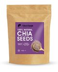 Premium Chia Seeds 1kg, by Yin & Yang Superfoods, 100% Natural, Vegan, High in Protein & Fibre, Palm Oil Free