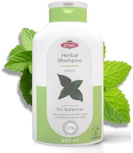 OTACI Oil Balancing Herbal Shampoo with Nettle Extract – Deep Cleansing, Oil Control & Scalp Health for Oily & Normal Hair – Vegan, Cruelty-Free, Paraben-Free Formula