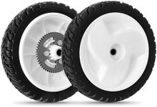 Budrash 105-3036 Wheels for Toro 22" Recycler Lawn Mower - 8 Inch Rear Drive Wheel 52 Gear Teeth Compatible with Toro 20041 20066 20017 20068 20073 Recycler Self-Propelled Push Mower, 2 Pack