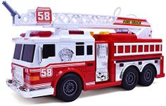 Fire Brigade Push Truck with Lights