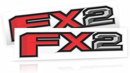 FX2 Off Road Decals for Ranger F150 Truck Super Duty Stickers (Set of 2)