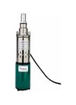 Flojoy Solar or Battery Operated Submersible Water Pump DC 24V 250W Borewell/Openwell Pump 1" Outlet Lift Head 120-130 Feet Flow 1500L/hr for Agricultural Irrigation Garden Home Pond Construction Site