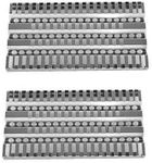 Replacement Stainless Heat Shield for BGB36-BQARL, BGB36-BQARN, BGB48-BQAR, BGB48-BQARL, BGB48-BQARN, BGB48-BQR, BGB48-BQRL, BGB48-BQRN, DC27D-8QRN, DCS27D-BQN, DCS27D-BQRL & Frontgate FG27F (2-Pack) Gas Grill Models