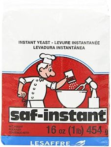 SAF Instant Yeast Red for Baking Cake, Bread and Dough, 1 Pound (1 Pack)
