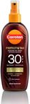 Carroten OmegaCare Tanning Oil SPF 30, 150 ml, Tanning Accelerator with Omega Fatty Acids, Tanning Oil Spray with Sun Protection, Sun Oil for Quick Tan