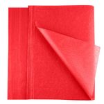 TUPARKA 100 Sheets Christmas Tissue Paper Gift Wrapping Red Paper Tissue Paper for Xmas Wrapping Presents, Crafts(14 x 20 Inch)