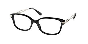 COACH Women's Hc6172 Prescription Eyewear Frames, Black, 54 mm