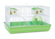 Prevue Hendryx SP2060G Deluxe Hamster and Gerbil Cage, Lime Green