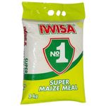 Iwisa Maizmeal 2kg | Authentic South African Maize Meal | Heritage in Every Bite | Nutrient Boost | Kitchen Versatility | Multi-Purpose Magic | Freshness Sealed