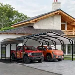 Shintenchi 20x20 FT Carport,Heavy D