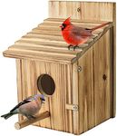 Wood Bird Houses for Outside with P