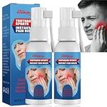 2pcs Oral Care Spray,Toothache Relieving Spray,Strong Pain Relief for Toothache,Tooth Numbing Spray,Instant Teeth Treatment Relief Toothache Sprays,Rapid Relief Dental Spray,Tooth Pain Relief Spray