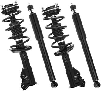 YITAMOTOR Front Complete Strut Quick Struts Rear Shocks and Coil Spring Assembly Compatible with 2012-2015 Civic