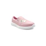 KazarMax Boys & Girls Pink Butterfly Embroidery Sneaker Shoes - 1 UK