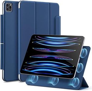 ESR for iPad Pro 11 Case, Rebound Magnetic iPad Pro 11 Inch Cover (2022/2021/2020, 4th/3rd/2nd Gen), Convenient Magnetic Attachment, Two-Way Stand, Full Pencil 2 Support, Auto Sleep/Wake, Navy Blue