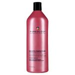 Pureology Smooth Perfection Conditioner, For Dry Frizz Prone Colour Treated Hair, For Smoothness, Made with Camellia Oil and Shea Butter, Vegan, Sulfate-Free, Paraben-Free