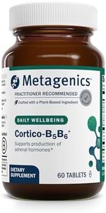 Metagenics Cortico-B5B6 - Supports Adrenal Hormones* - with Vitamin B5, Vitamin B6 & Vitamin C - Energy Support* - Non-GMO & Gluten Free - 60 Tablets