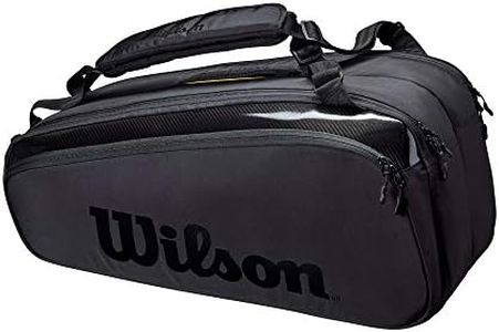 WILSON WR8010601001 Super Tour 9 Pack Pro Staff Black