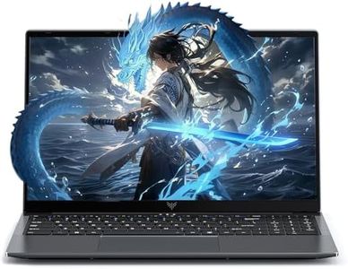 KAIGERR Gaming Laptop, 15.6inch Laptop Computer with AMD Ryzen 7 5825U(8C/16T, Up to 4.5GHz), 16GB RAM 1TB NVMe SSD Windows 11 Laptop, Radeon RX Vega 8 Graphics,WiFi 6
