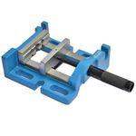 CLIMAX DRILL PRESS VICE UNI GRIP | UNBREAKABLE [PROFESSIONAL] (3" Jaw Width with 3 Mounting Options) BLUE