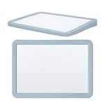 kwmobile Case for Apple Magic Trackpad Cover - Silicone Bumper Protection - Soft Edge Cover with Cutouts for Charging and Buttons - Light Blue
