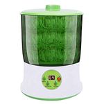 Bean Sprouts Machine, Seed Sprouter Kits, LED Display Time, Intelligent Automatic Bean Sprouts Maker, 3 Layers Function Large Capacity Seed Grow, Also for Radish, Alfalfa, Wheatgrass, Broccoli Sprouts