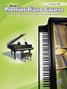 Premier Piano Course: Lesson Book 2b