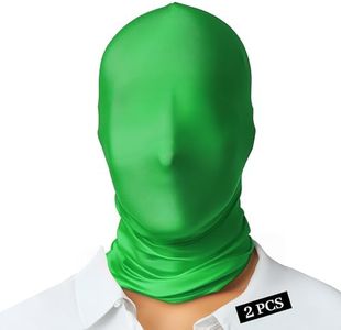 MCJC 2 pcs full face mask unisex spandex mask for halloween cosplay daredevil mask costume