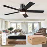 TCL 52" Ceiling Fan with Lights, Bl