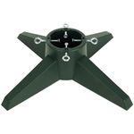 FORUP Christmas Tree Stand, Xmas Tree Base Stand, Christmas Tree Holder for Real Trees, Green