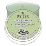 Prices Chefs Candle in Tin - Eliminates Odour Cooking Cooks Kitchen - 6 PACK