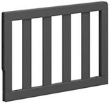 Graco Toddler Safety Guardrail with Slats (Gray) for Storkcraft Crib Conversion – GREENGUARD Gold Certified