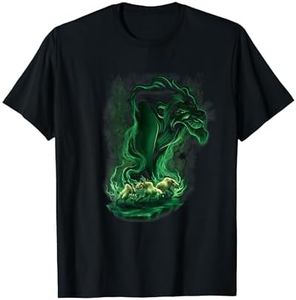 Disney The Lion King Scar & Hyenas Green Smokey Portrait T-Shirt