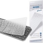 Digi-Tatoo Keyboard Cover for Logitech MX Keys S/MX Keys/Craft Keyboard (AU English Layout, Rectangle Shape Enter Key with Numeric Keys) - Ultra Thin Clear TPU Keyboard Protector Skin