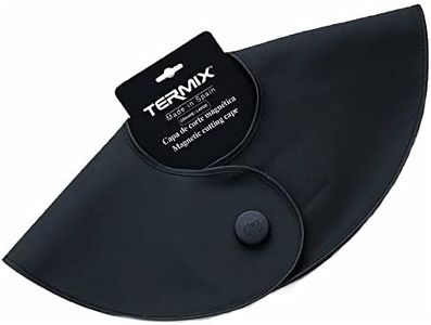 Termix Capa de corte magnética grande color negro- Accesorio de peluquería profesional en tejido mezcla de PVC y Poliester