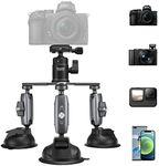 Triple Suction Cup Car Mount with 3