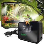 MYGIIKAKA Reptile Fogger Automatic Reptile Mister Fogger for Terrarium, Timed Reptile Humidifiers for Chameleon/Lizard/Snake/Turtle/Frog