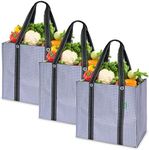 Reusable Grocery Bags Foldable (3 P