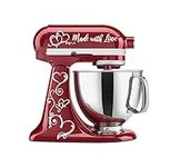 Made With Love Mixer Decal Kitchen 