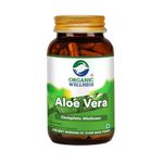 Organic Wellness Aloe Vera Nutritional capsules for Men & Women | Helps Nourish Skin & Hairs | Boost Immune System | Supports Healthy Digestion - 90 Veg Capsules