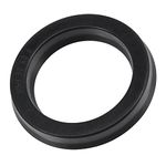 MECCANIXITY USH Radial Shaft Seal 30mm ID x 40mm OD x 6mm Width Nitrile Rubber Oil Seal, Black