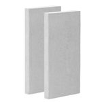 Timber Acoustics® Soundproofing Acoustic Panels, Rockwool Safe 'n' Silent Pro, Acoustic Room Treatment, 20"x40"x3", NRC= 0.90(SET OF 2) (Grey)