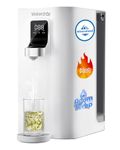 [Mineralize] Waterdrop K19 Countertop Reverse Osmosis Water Filter System, Instant Hot Water Dispensers, Portable No Installation, 4 Temperature Options, Reduce TDS, 7-Stage with UV, WD-K19-HG