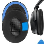 Geekria Sport Cooling Gel Replacement Ear Pads for Bose QC45, QC35, QC35 ii, QC35 ii Gaming, QC15 QC25, AE2, AE2i, AE2w, SoundTrue, SoundLink Around-Ear Headphones Earpads/Ear Cushion/Ear (Black)