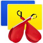 4 Pack Taekwondo Kicking Targets, Including 2 Kick Pads and Rebreakable Boards, Martial Arts, Kickboxing, Striking, Breaking, Punching, Training Set for Kids, Teens, Adults Beginners