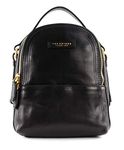 The Bridge Pearldistrict City-Backpack leather 21 cm, Black, S, Black, Small