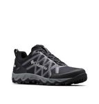 Columbia PEAKFREAK X2 OUTDRY WATERPROOF Waterproof Men's Low Rise Trekking And Hiking Shoes, Black x Ti Grey Steel, 10 UK