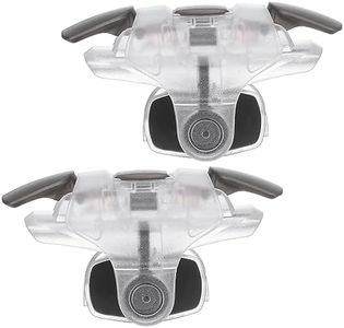 MECCANIXITY Gaming Trigger Mobile Game Controller 3rd Double Side Fire Keys Shooter Sensitive Clear for 4.7-6.5 Inch Cell Phone