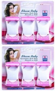 Max Body Shaver Razor Pack of 6