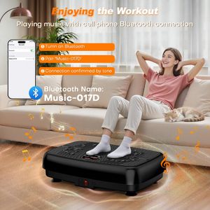 MOSUNY Vibration Plate Exercise Machine – 450lbs Capacity